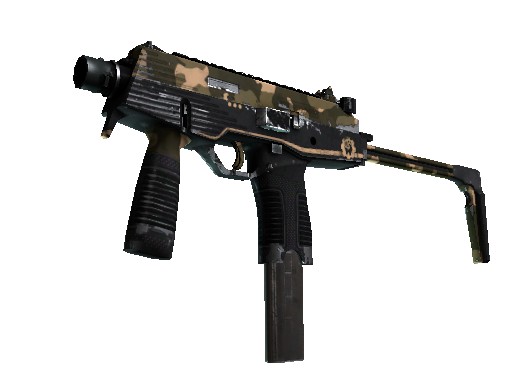 StatTrak™ MP9 | Black Sand (Well-Worn)