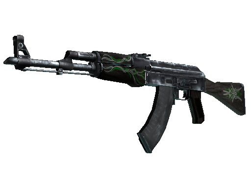 AK-47 | Emerald Pinstripe (Battle-Scarred)