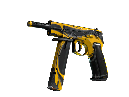 StatTrak™ CZ75-Auto | Yellow Jacket (Battle-Scarred)