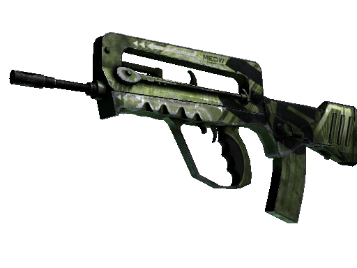 StatTrak™ FAMAS | Meow 36 (Battle-Scarred)