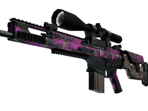 SCAR-20 | Splash Jam (Well-Worn)