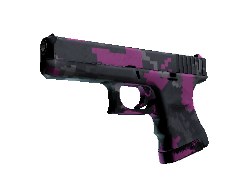 Glock-18 | Pink DDPAT (Well-Worn)