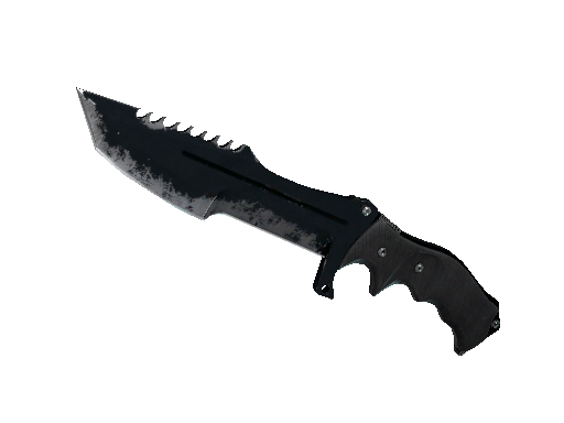 ★ Huntsman Knife | Night (Battle-Scarred)