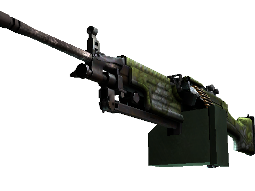 StatTrak™ M249 | Aztec (Well-Worn)