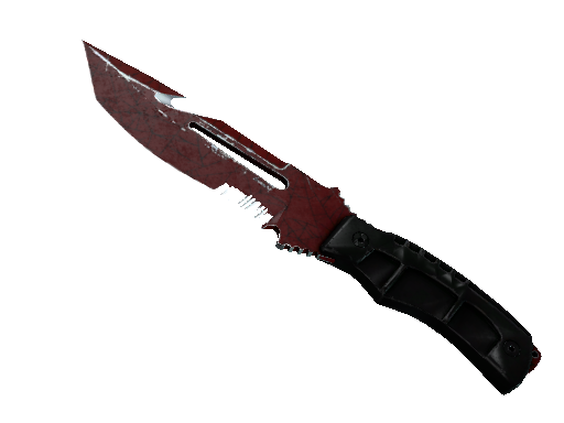 ★ Survival Knife | Crimson Web (Battle-Scarred)