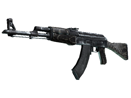 Souvenir AK-47 | Black Laminate (Battle-Scarred)