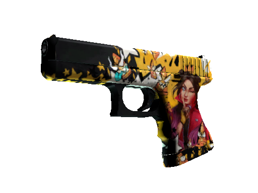 StatTrak™ Glock-18 | Bullet Queen (Well-Worn)