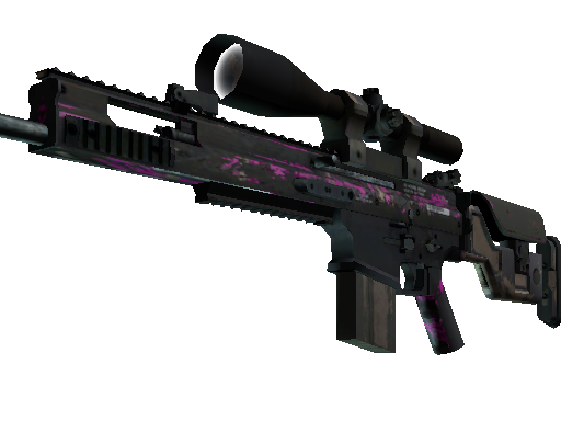 SCAR-20 | Splash Jam (Battle-Scarred)