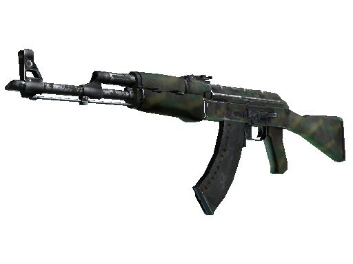 AK-47 | Jungle Spray (Battle-Scarred)