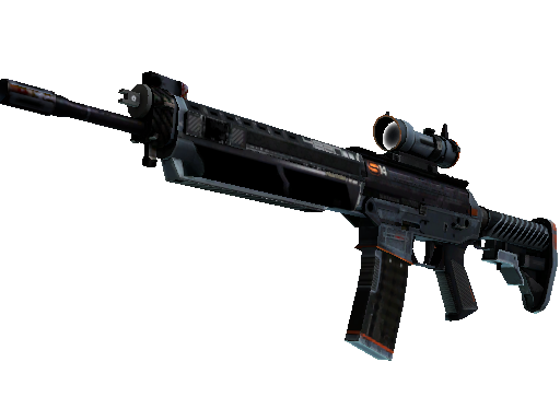 StatTrak™ SG 553 | Phantom (Battle-Scarred)