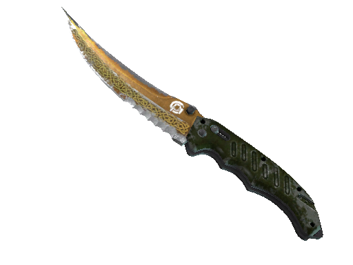 ★ StatTrak™ Flip Knife | Lore (Battle-Scarred)