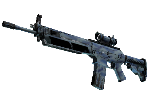 StatTrak™ SG 553 | Wave Spray (Field-Tested)