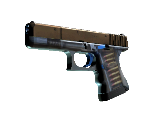 StatTrak™ Glock-18 | Clear Polymer (Well-Worn)