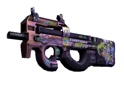 StatTrak™ P90 | Neoqueen (Well-Worn)