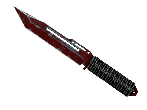 ★ StatTrak™ Paracord Knife | Crimson Web (Battle-Scarred)