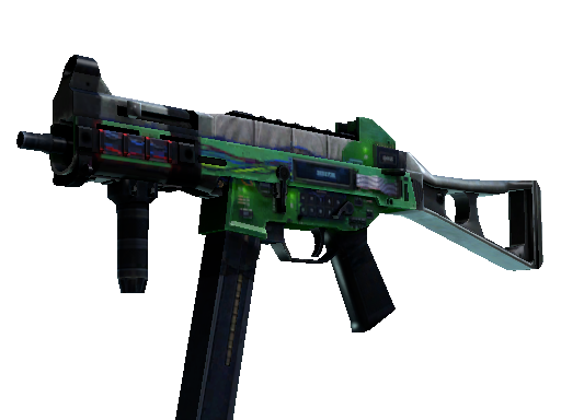 StatTrak™ UMP-45 | Plastique (Well-Worn)