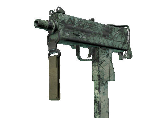 MAC-10 | Surfwood (Battle-Scarred)