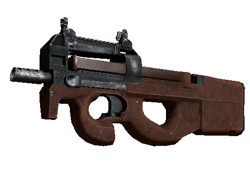 P90 | Leather (Battle-Scarred)