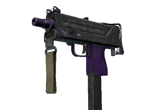 StatTrak™ MAC-10 | Ultraviolet (Battle-Scarred)