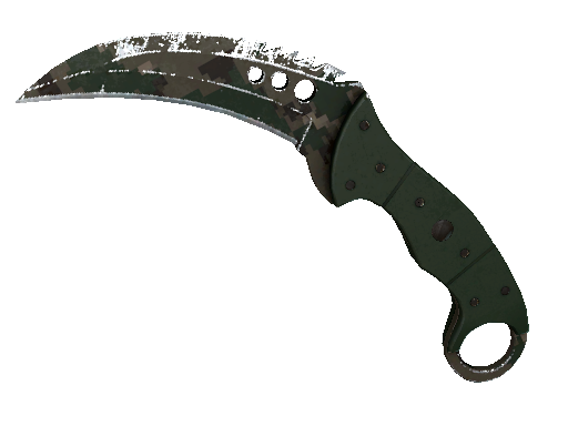 ★ Talon Knife | Forest DDPAT (Well-Worn)