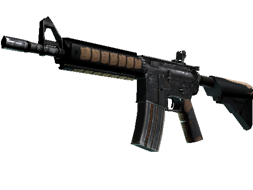 StatTrak™ M4A4 | Poly Mag (Battle-Scarred)