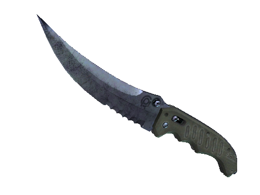 ★ StatTrak™ Flip Knife | Blue Steel (Minimal Wear)