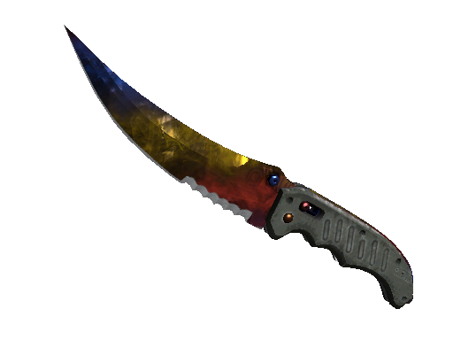 ★ StatTrak™ Flip Knife | Marble Fade (Factory New)