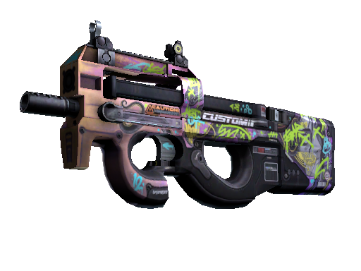 StatTrak™ P90 | Neoqueen (Minimal Wear)