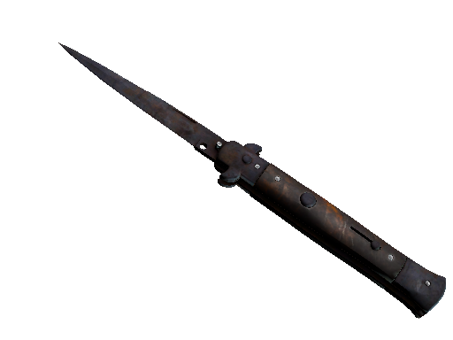 ★ Stiletto Knife | Rust Coat (Well-Worn)