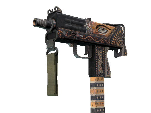 MAC-10 | Rangeen (Battle-Scarred)