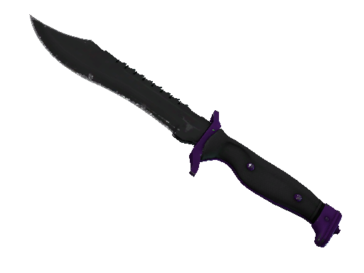 ★ StatTrak™ Bowie Knife | Ultraviolet (Well-Worn)