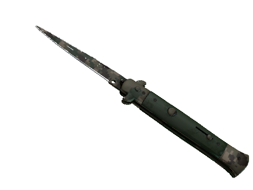 ★ Stiletto Knife | Forest DDPAT (Well-Worn)