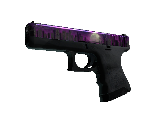 StatTrak™ Glock-18 | Moonrise (Well-Worn)