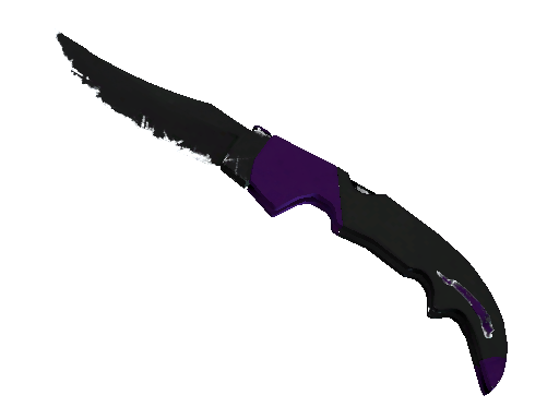 ★ Falchion Knife | Ultraviolet (Well-Worn)