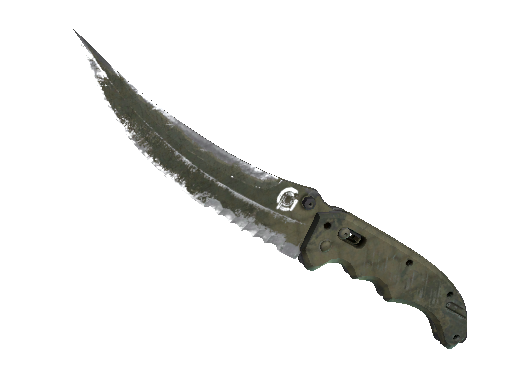 ★ Flip Knife | Safari Mesh (Battle-Scarred)