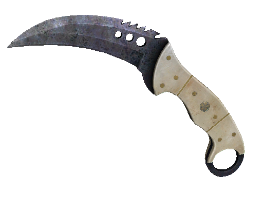 ★ Talon Knife | Blue Steel (Battle-Scarred)