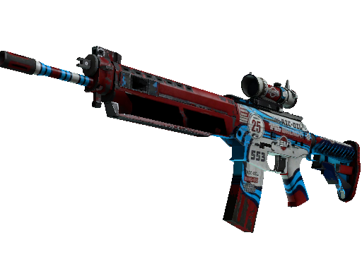 Souvenir SG 553 | Integrale (Battle-Scarred)