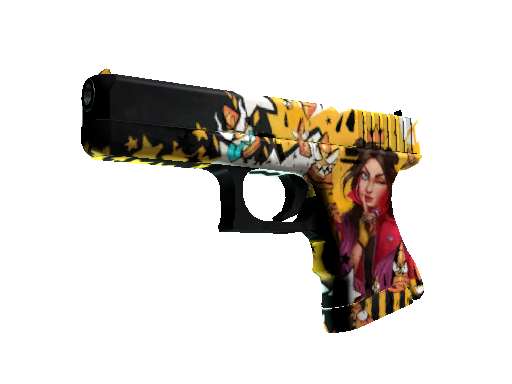 StatTrak™ Glock-18 | Bullet Queen (Minimal Wear)