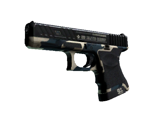 StatTrak™ Glock-18 | Winterized (Well-Worn)