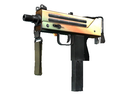 Souvenir MAC-10 | Amber Fade (Minimal Wear)