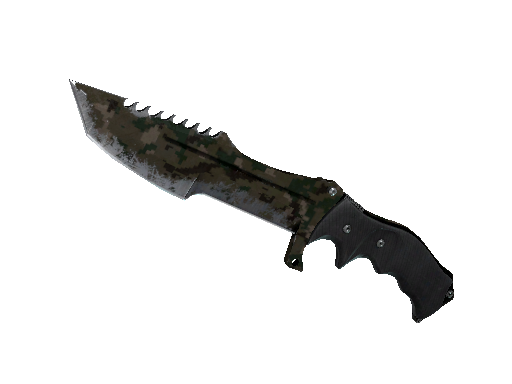 ★ Huntsman Knife | Forest DDPAT (Battle-Scarred)