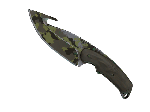 ★ Gut Knife | Boreal Forest (Well-Worn)