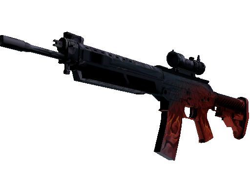 StatTrak™ SG 553 | Darkwing (Well-Worn)