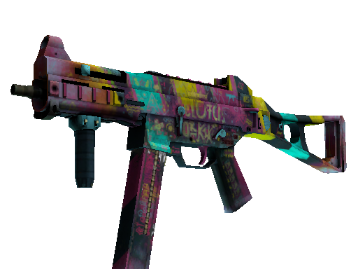 StatTrak™ UMP-45 | Wild Child (Battle-Scarred)