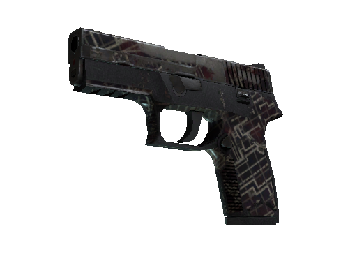 Souvenir P250 | Facility Draft (Battle-Scarred)