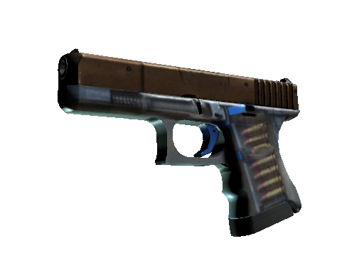 StatTrak™ Glock-18 | Clear Polymer (Battle-Scarred)