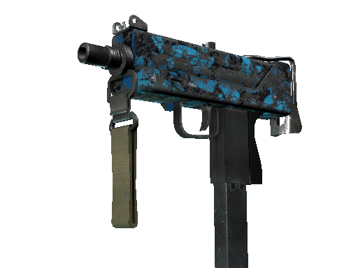 MAC-10 | Oceanic (Battle-Scarred)