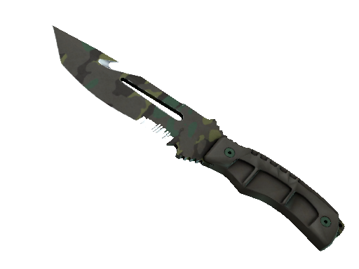 ★ StatTrak™ Survival Knife | Boreal Forest (Well-Worn)