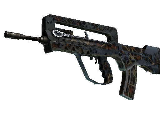 FAMAS | Crypsis (Battle-Scarred)