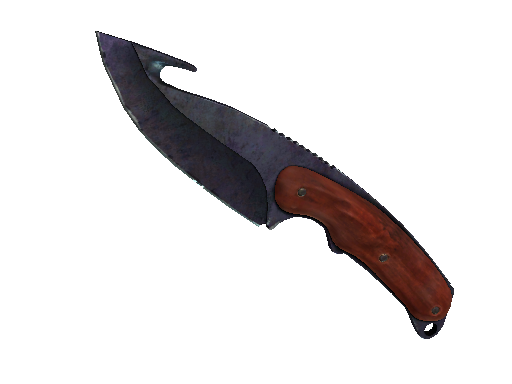 ★ StatTrak™ Gut Knife | Blue Steel (Battle-Scarred)